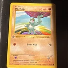 WotC Pokémon TCG Machop 52/102 Base Set 1st Ed Regular Common 50HP 1999 Vintage