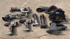 Porter Cable 20v & 18v Battery Power Tool Set Combo Kit Lot - Drill Saw Grinder