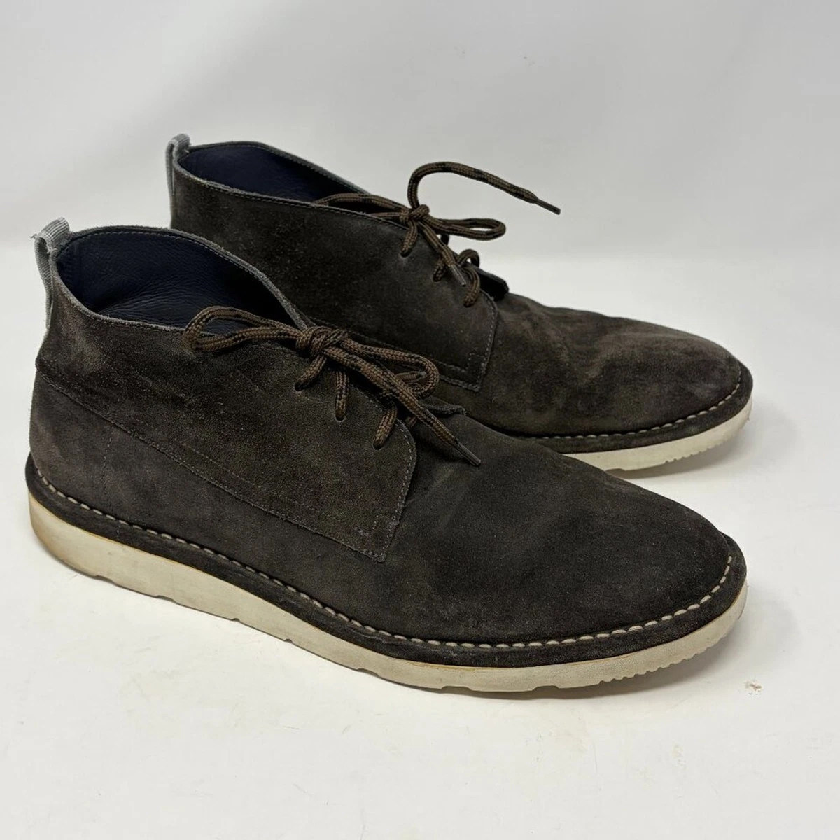 To Boot Danil Desert Chukka Boots Mens 10 Gray Suede Old Money Smart Casual Amazon.com | rismart Men main image 2