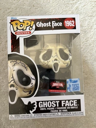 New ListingFunko Pop! Movies Ghost Face #1962 Ghost Face Target Con Excl W/ Protector