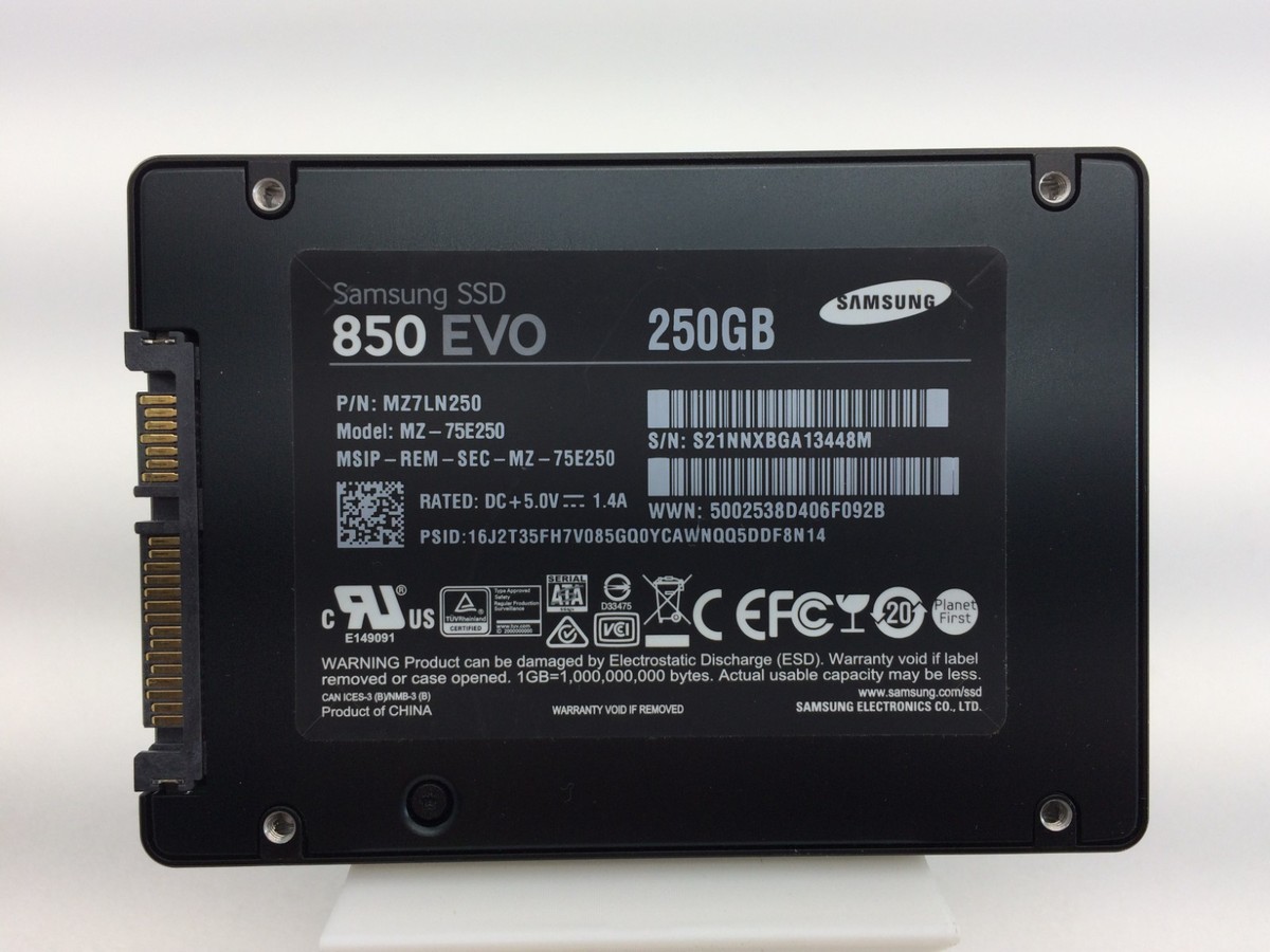 250GB SSD 2.5