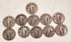 1925-1929 Standing Liberty Quarter Coin Lot  11pcs Silver Stacking