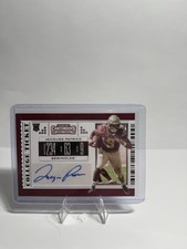 Jacques Patrick RC 2019 Contenders Draft Picks #168 College Ticket Auto