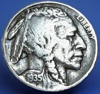 1935-D Buffalo Nickel. Lower Mintage 12M & An Inexpensive Album Add. #35D17