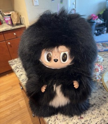Extra Fluffy Panda Black And White
