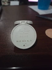 Vivien Leigh Owned Worn Max Factor Blue Red #3 with Contents Sydney Guilaroff