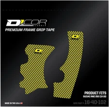 D'Cor Visuals Suzuki Yellow Premium Frame Grip Tape (16-40-102)