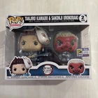 Funko Pop Demon Slayer Tanjiro Kamado & Sakonji SDCC 2023 Exclusive 2-Pack NEW