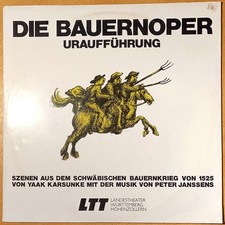 LP Vinyl Die Bauernoper 1973
