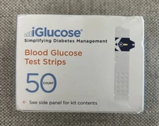 IGlucose Test Strips 50 Count Exp 1/30/26