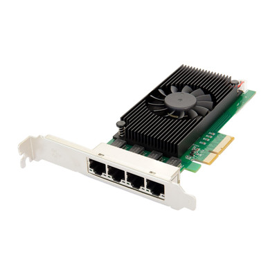 Quad 2.5 Gigabit Ethernet PCI-E Network Expansion Card RJ45 LAN Adapter Low Prof