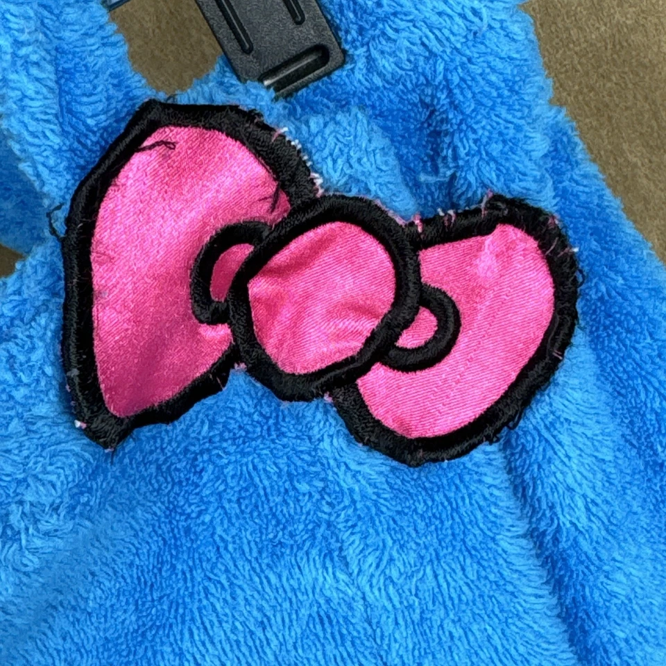 Hello Kitty Womens S/M Towel Terry Bath Robe Wrap~ Pool Beach Coverup Blue - Image 3 of 4