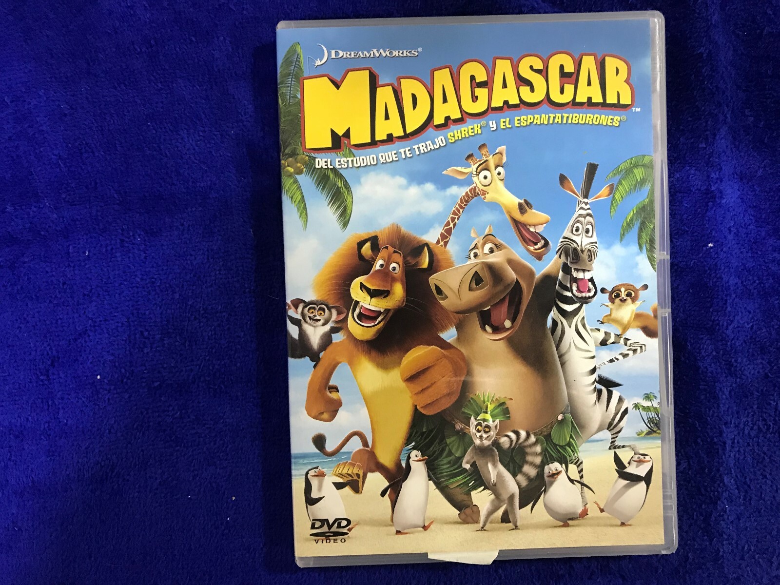 Madagascar DVD + Extras Español English Português Dreamworks