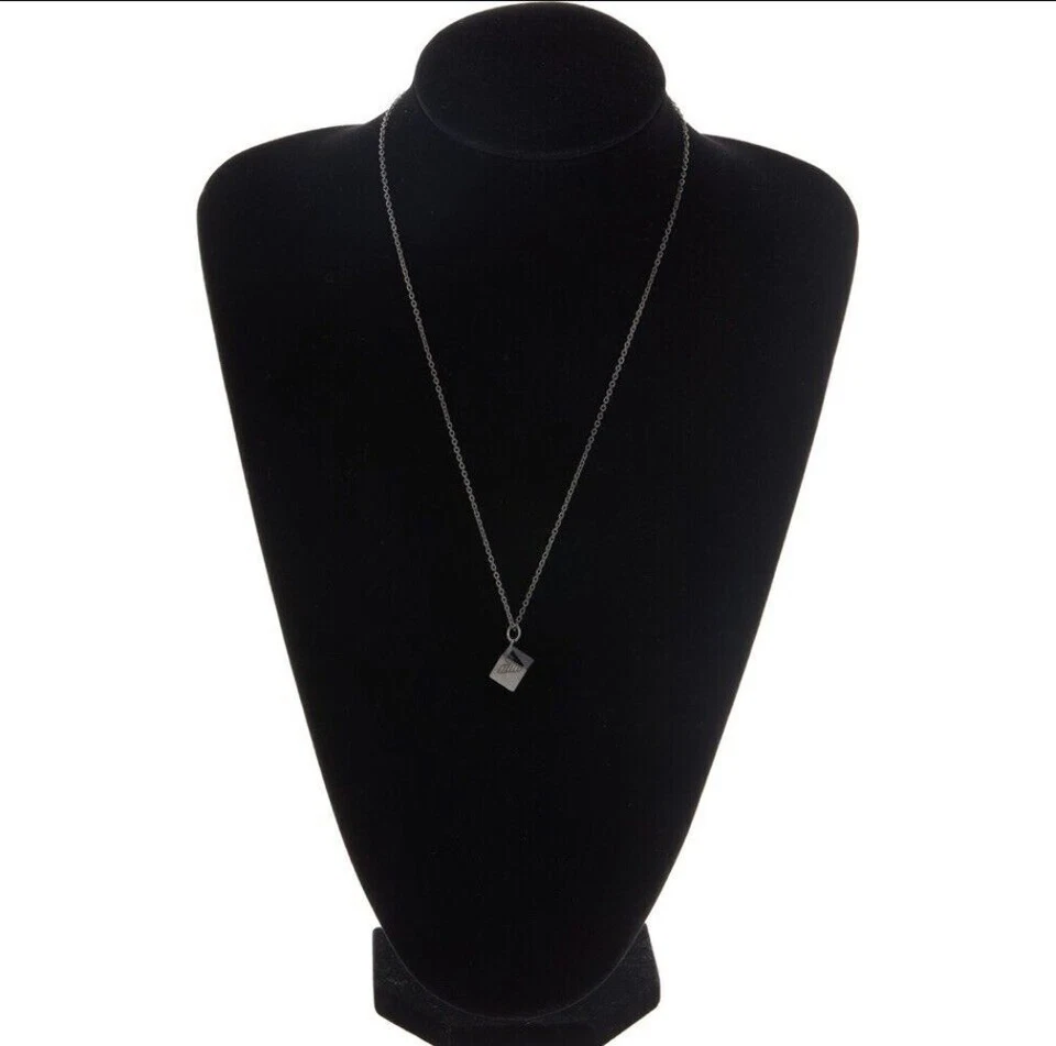 Emporio Armani Men's Gunmetal Statement Necklace Cube Pendant EGS2640060 - Image 4 of 4