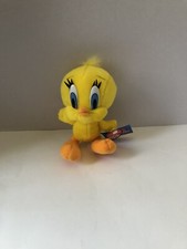1999 Tweety Bird Looney Tunes Play-By-Play Warner Bros Plush Stuffed Animal Toy