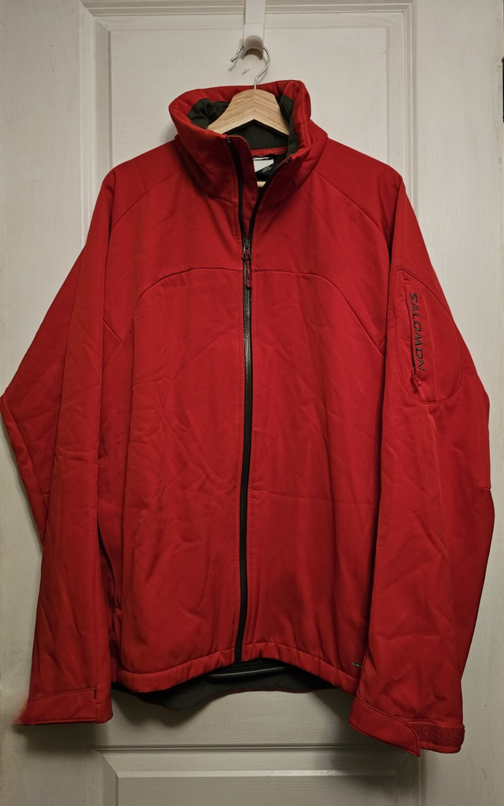 Salomon Giacca Sci Uomo XL Rosso Clima Pro