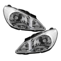 Halogen Scheinwerfer Set Links & Rechts Hauptscheinwerfer H4 FüR Hyundai I10