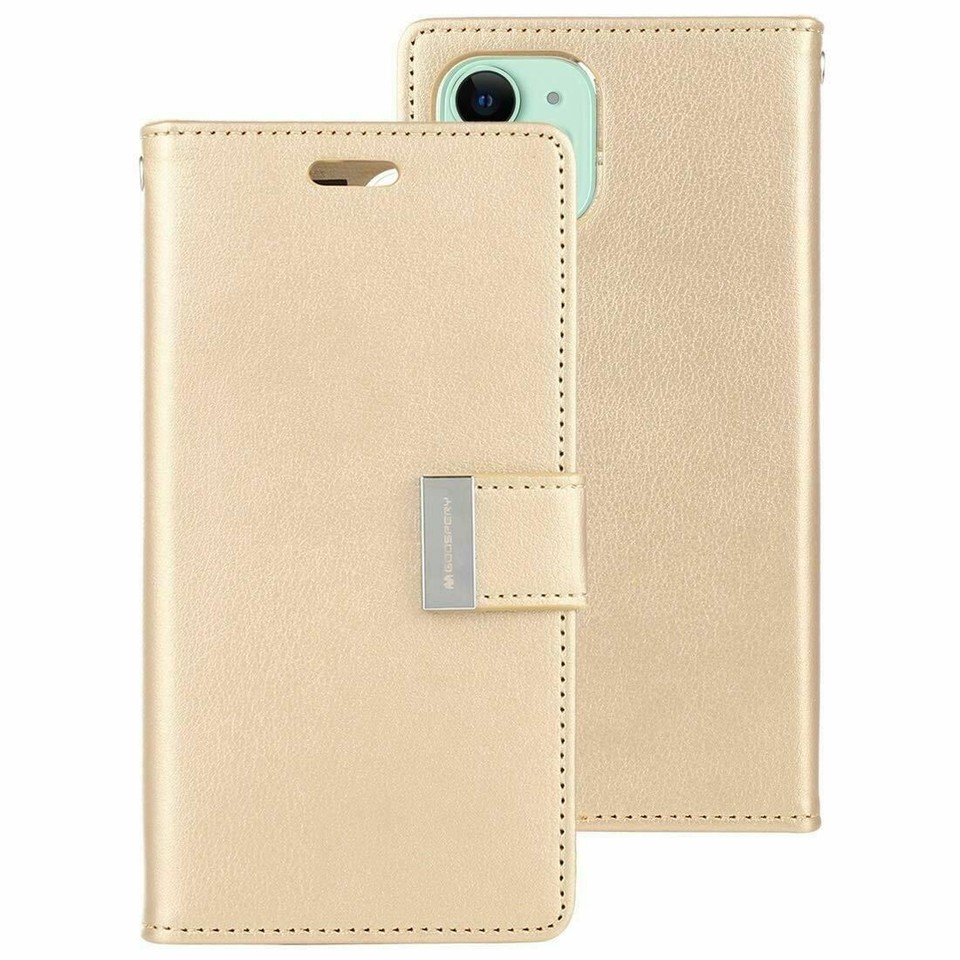 Étui Portefeuille En Cuir PU Anti-RFID Pour IPhone - Compatible IPhone 11 à 14, Léger Et élégant Avec Poches Pour Cartes