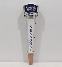 Samual Adams Seasonal 3 Sided Beer Bar Tap Handle 13" Collectible Advertising