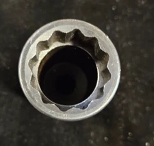 Snap-on Tools USA 1/2" Drive 1" SAE Deep 12 POINT Impact Socket SIMD320A