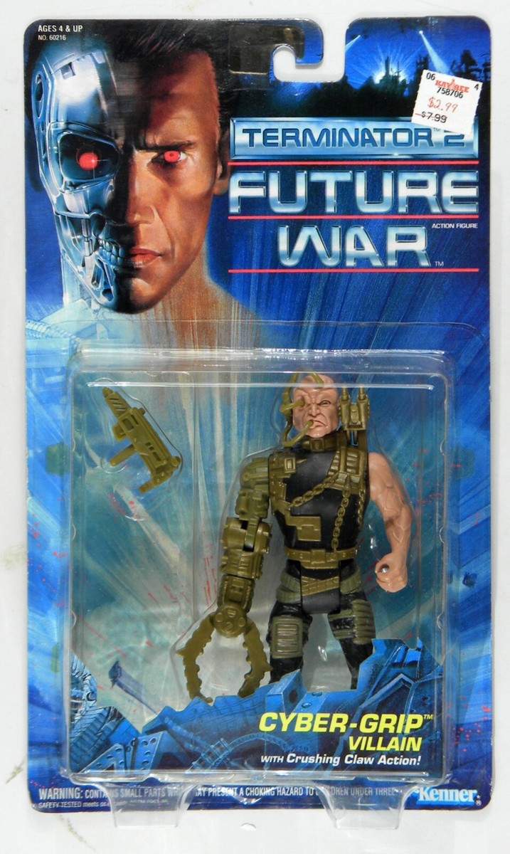Kenner 1991 The Terminator 2 Cyber-Grip Terminator Furture War T2