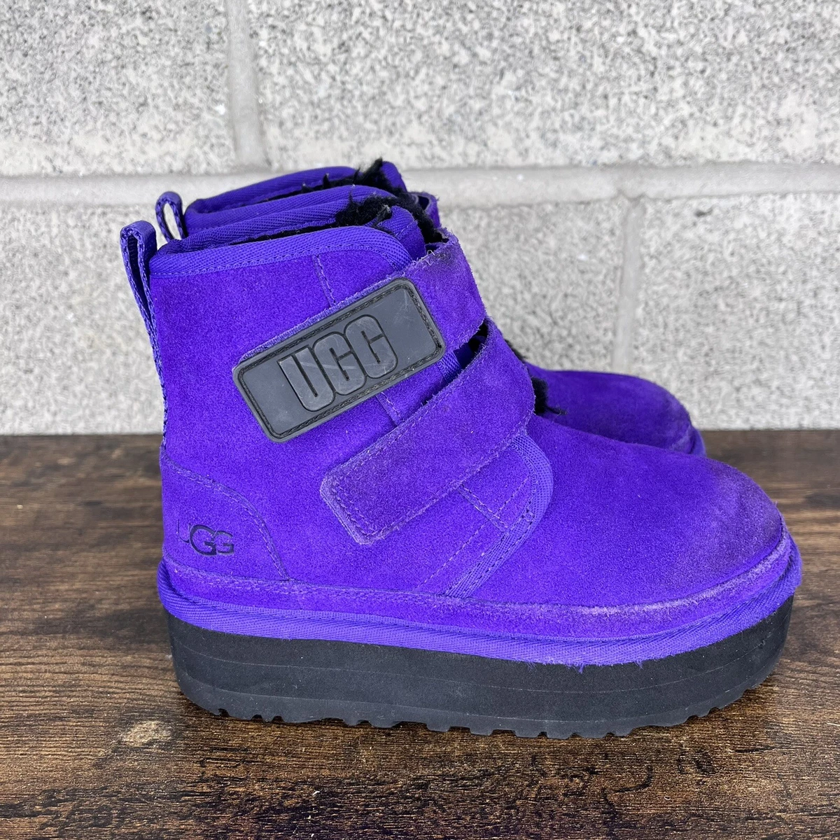 UGG Kids Neumel Platform Boot US Big Kid 13 Purple