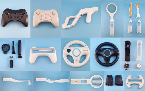 Nintendo Wii Zubehör Lenkrad Controller Tennis Basketball Golf Motion Plus Gun