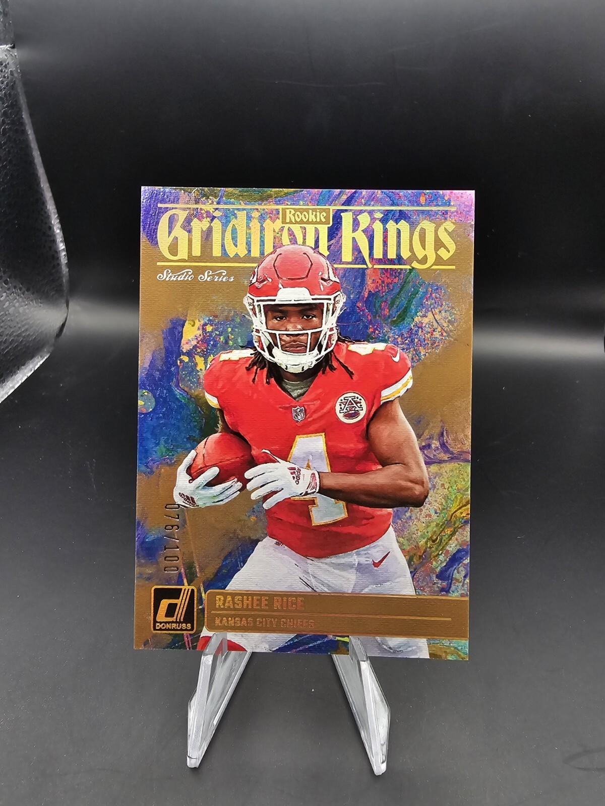 2023 Panini Donruss Rashee Rice Gridiron Kings Studio Series Canvas /100 SP 🔥