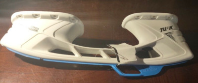 Tuuk Lightspeed Edge SR White Ice Skate Holder Size: Left 06-Brand New-SHIP 24HR