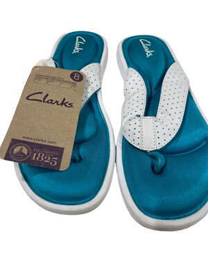 clarks olina blossom flip flops