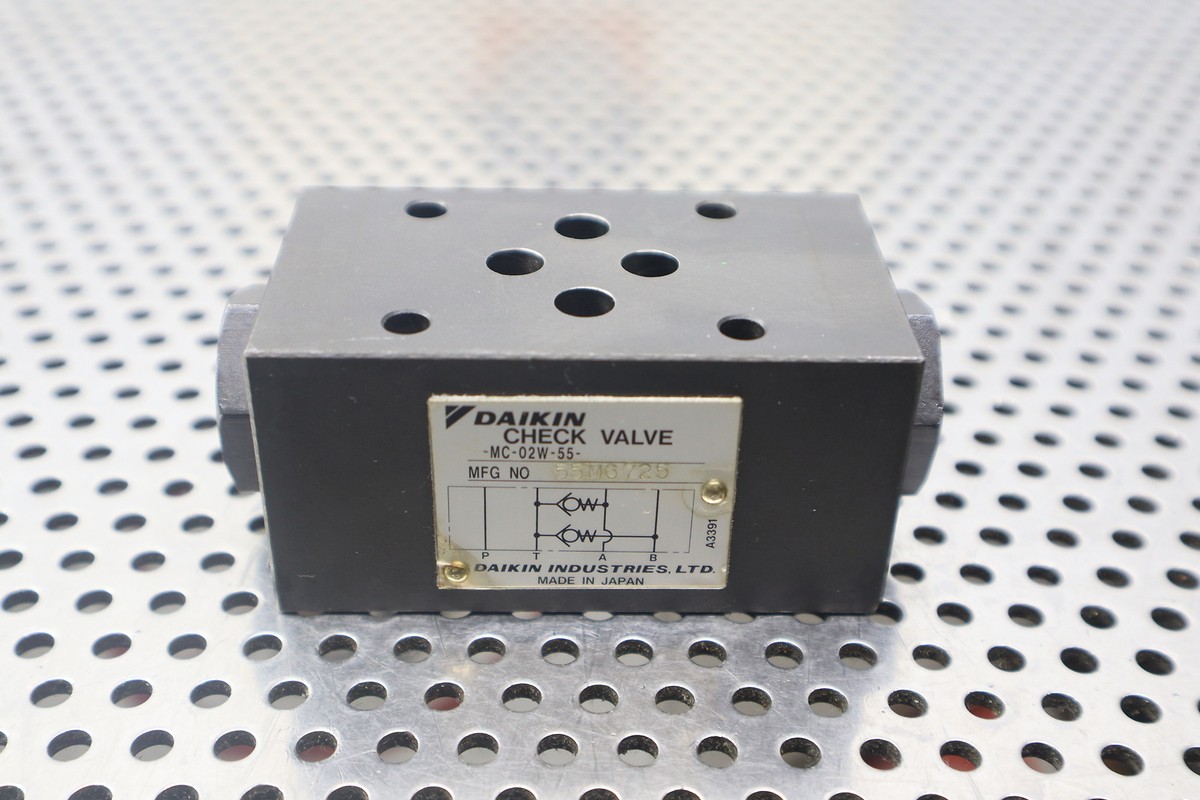 DAIKIN MC-02W-55 55M6725 Check Valve Used With Warranty See All