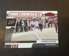 2021 Panini Contenders Front Row Seats Red Foil Rondale Moore #14 Rookie 