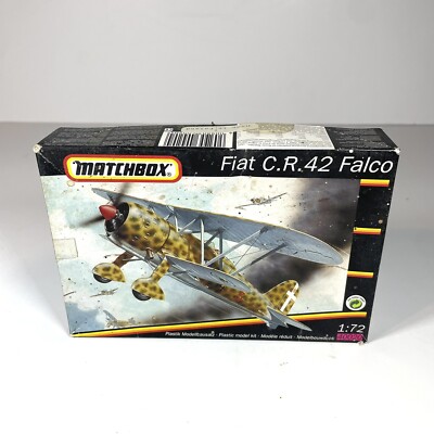 Fiat C.R. 42 Falco 1:72 Matchbox 40020 Complete Unassembled Model Kit - NEW!!