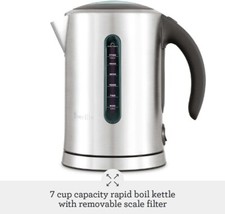 Silver Cordless Electric Kettle Tea Kettles for sale Shop with