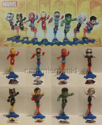 EINZELFIGUR + BPZ Ihrer Wahl aus Marvel-Super Heroes 2