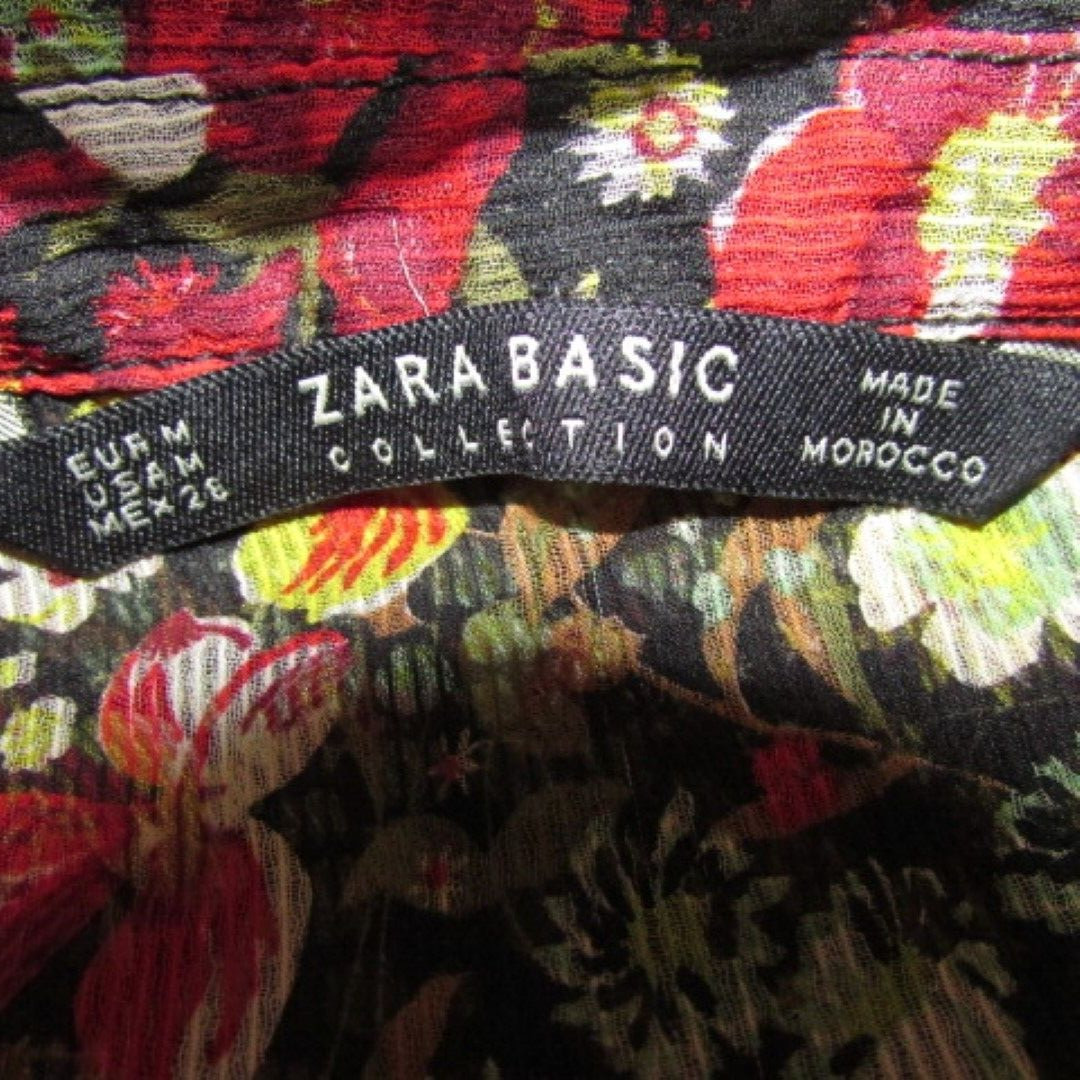 Zara Basic Collection Women's Floral Boho Cottage… - image 6