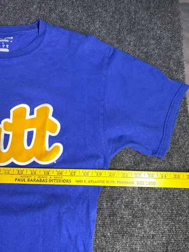 Pittsburgh Panthers Champion Authentic Tee Shirt Volleyball Mens Large Blue Logo - Picture 6 of 7