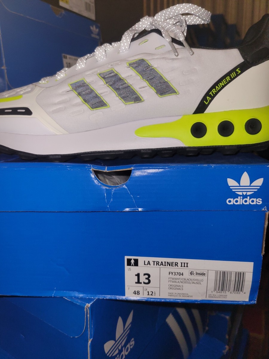 Adidas Originals LA Trainer III Shoes FY3704 White FLASH
