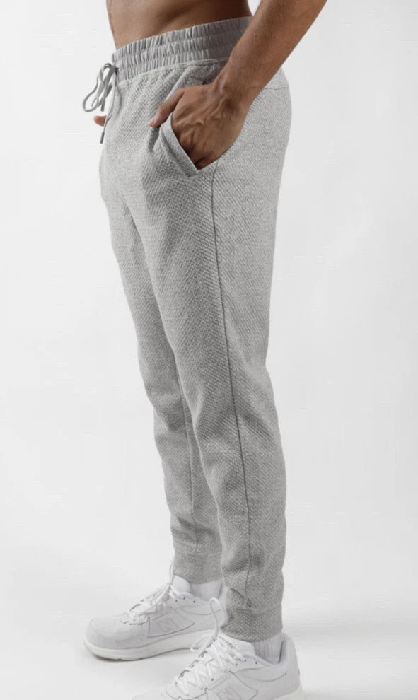 90 Degree By Reflex Mens Textured Jogger Size XL Grey