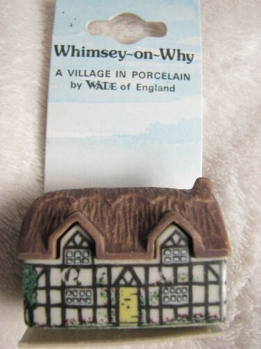 Porcelanowa figurka Wade, Whimsey-on-Why Nr.1 Pump Cottage, A Village in Porcelain - Zdjęcie 1 z 1