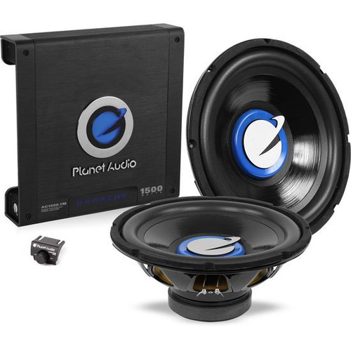 Planet Audio Dual Amplified 1500W 