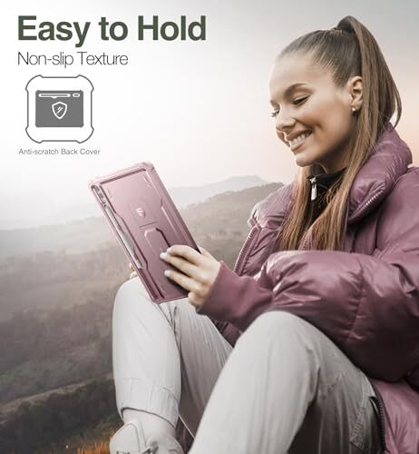 Case for Samsung Galaxy Tab S10 Plus (2024) / Galaxy Tab S9 Plus (2023) Pink - Picture 2 of 8