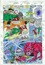 GREEN LANTERN 38 ADAM STRANGE PRODUCTION ART SIGNED ANTHONY TOLLIN COA PG 14