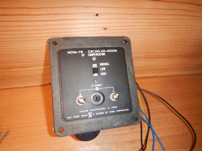 Vintage Realistic Nova-7B Speaker Crossover Cat. No. 40-4025A