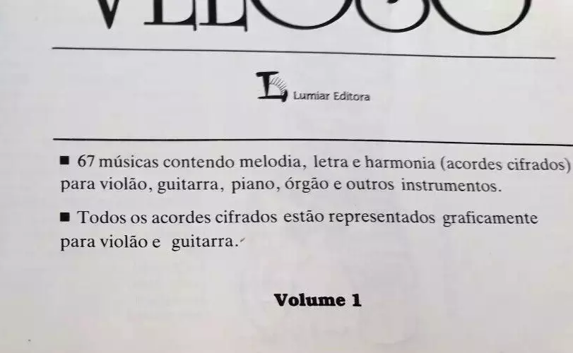 Caetano Veloso Songbook Chediak Vol 1 