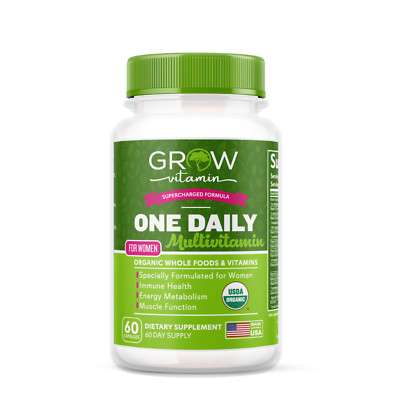 Multi Vitamins for Women - Daily Women's Multi for Energy & Immune Support