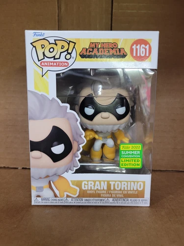 Funko Pop My Hero Academia GRAN TORINO Shared Exclusive SDCC 2022 #1161 NEW