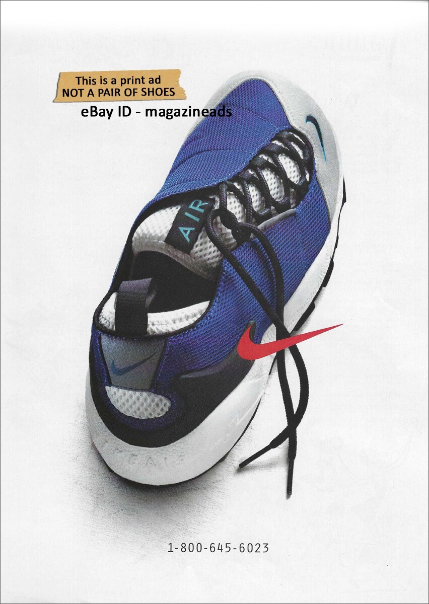 vintage NIKE 1-Page Magazine PRINT AD 1995 Nike Air vintage NIKE 1-Page Magazine PRINT AD 1995 Nike Air