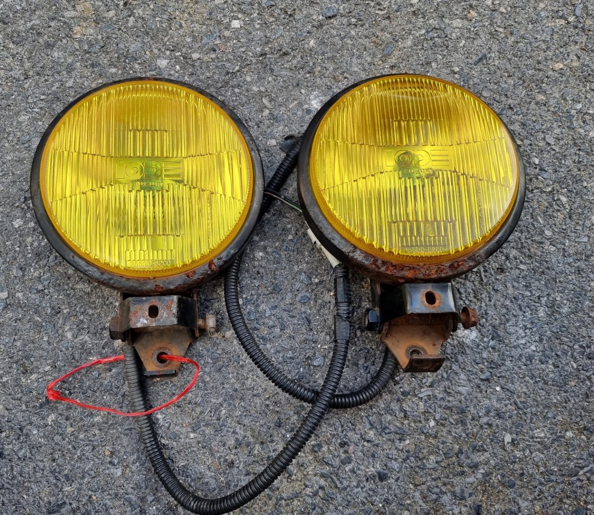 Rare JDM Suzuki Jimny SAMURAI SANTANA CARIBBEAN Yellow Fog Lights