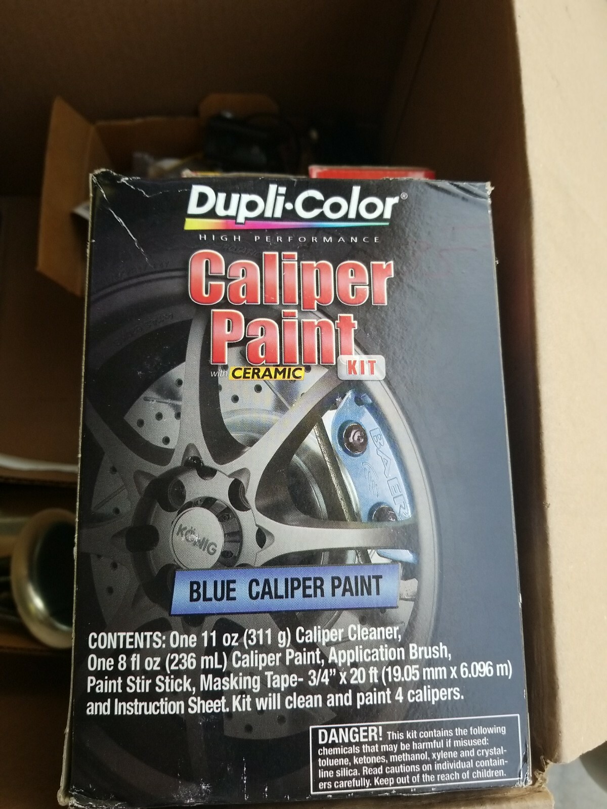 Brake Caliper Spray Paint Dupli-Color Brake Caliper Paint Red 340g